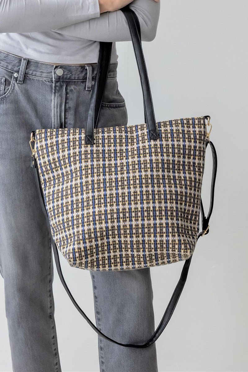 Be Clever Charleston Chill Tote Bag, Beige - Wholesale Accessory Market