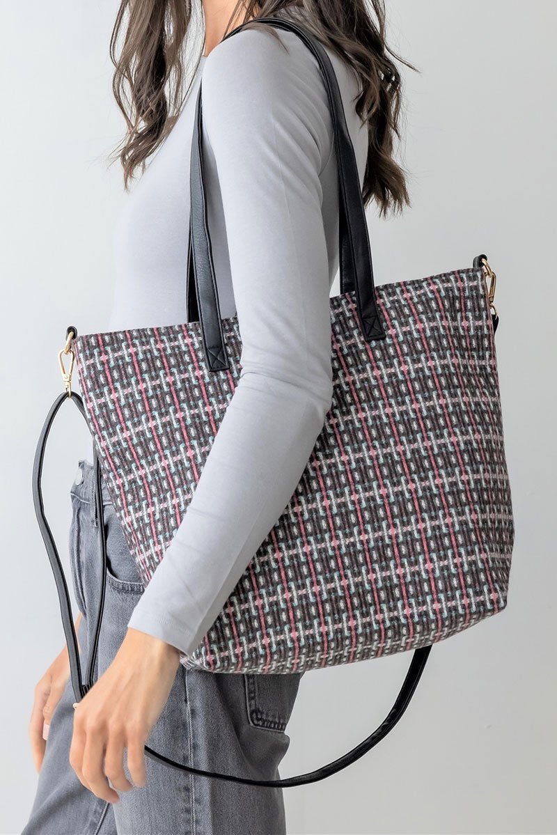 Be Clever Charleston Chill Tote Bag, Gray - Wholesale Accessory Market