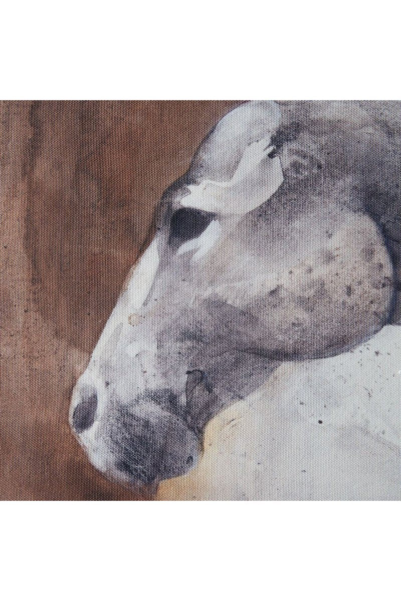 16 x 24 Peering Horse Wall Art - Wholesale Accessory Market