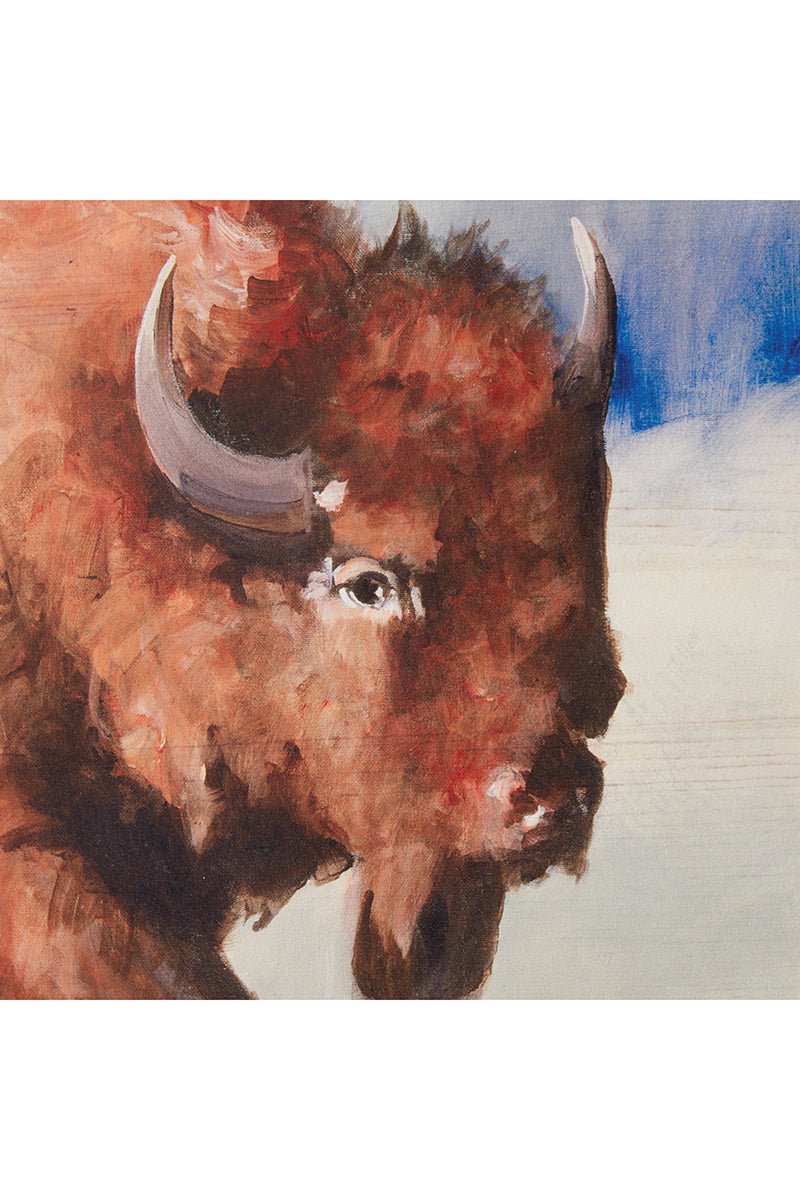 24 x 17.75 American Bison Wall Art - Wholesale Accessory Market