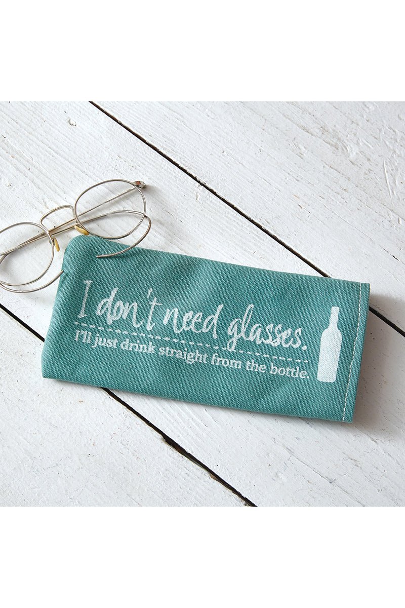 I Don't Need Glasses Eyeglass Case - Wholesale Accessory Market