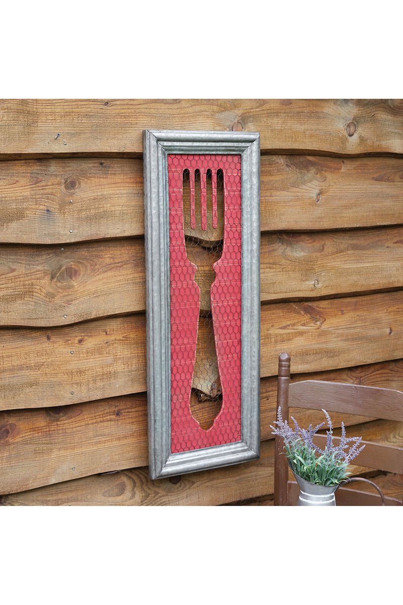 35.5 x 13.5 Kitchen Fork Wall Art - Wholesale Accessory Market