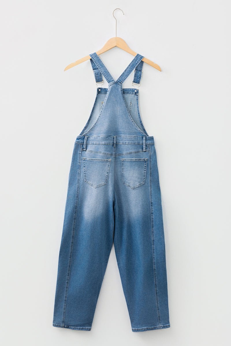 Parker Dusk Blue Denim Overalls - Wholesale Accessory Market