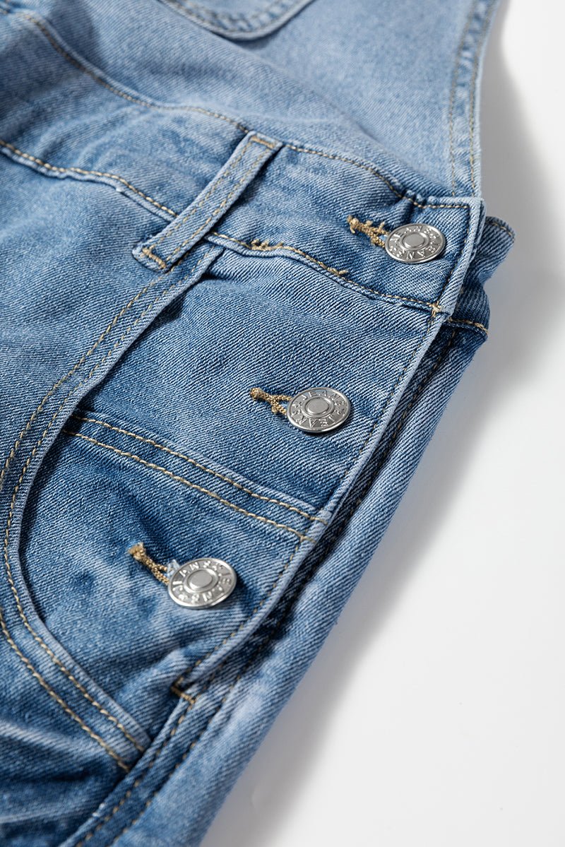 Parker Dusk Blue Denim Overalls - Wholesale Accessory Market