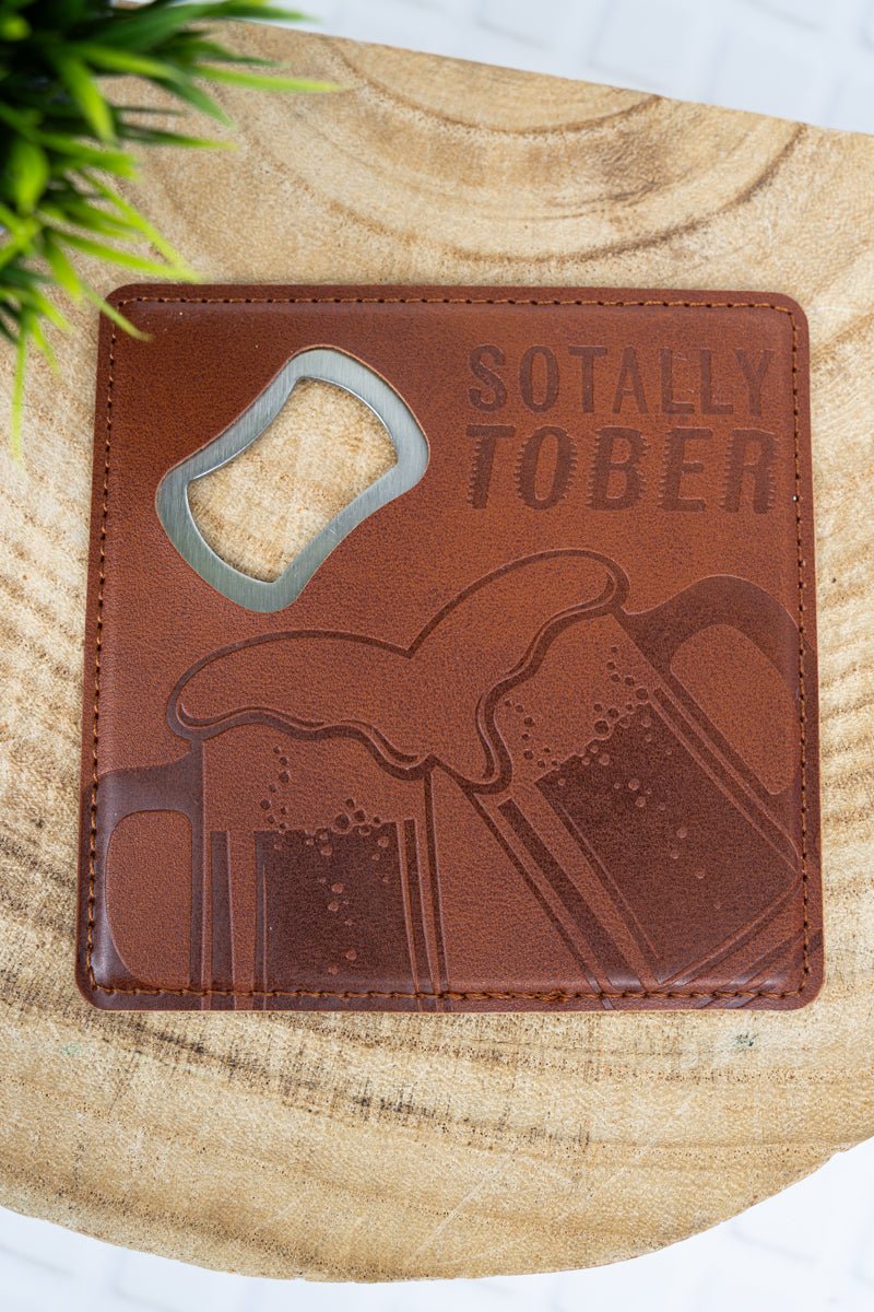 Sotally Tober Bottle Opener Coasters - Wholesale Accessory Market