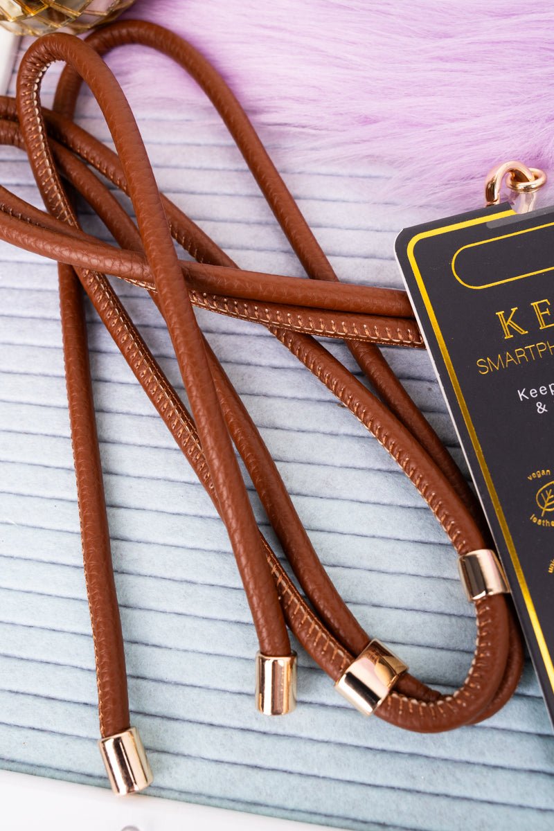Chestnut Kedzie Smartphone Lanyard Set - Wholesale Accessory Market
