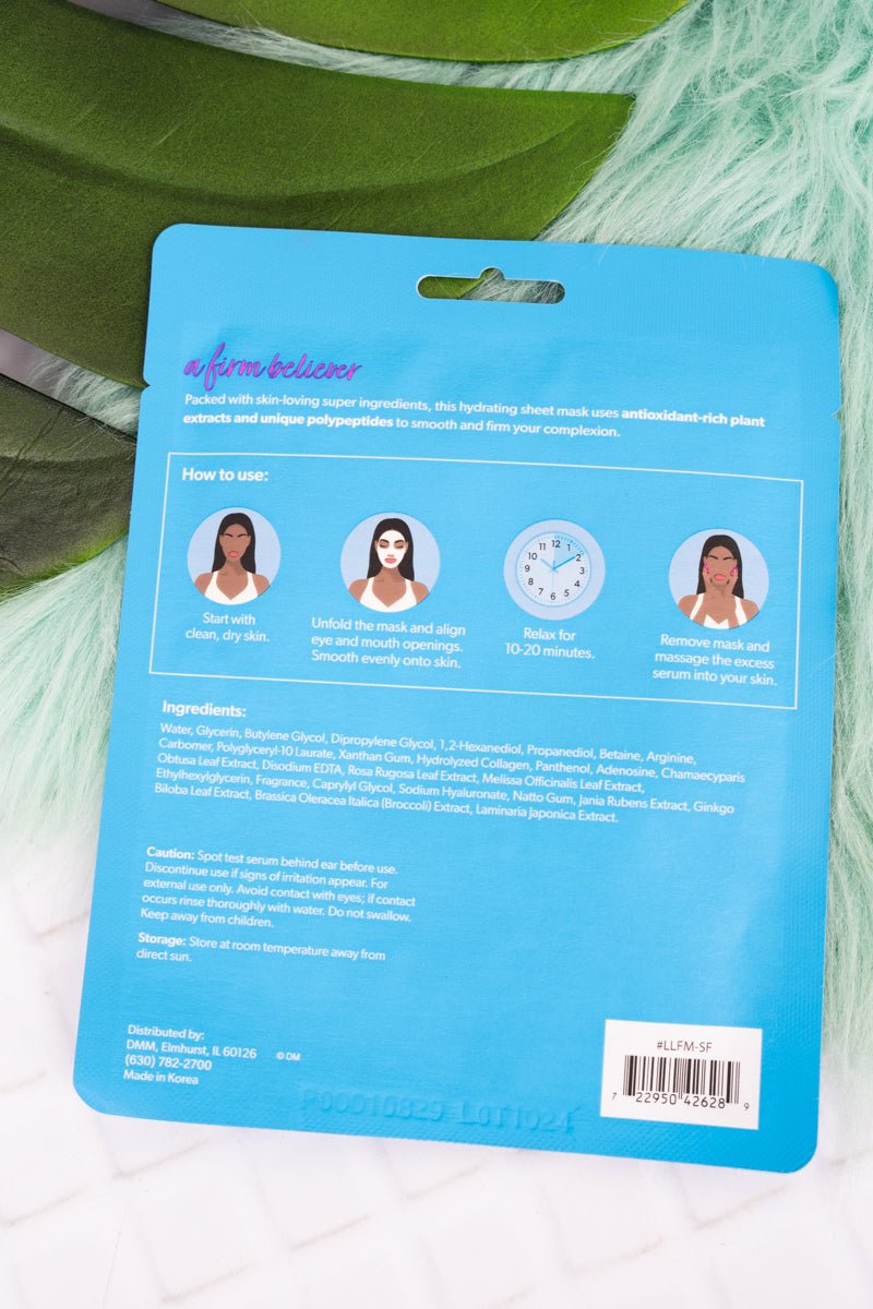 Can Confirm Smooth & Firm Facial Mask - Wholesale Accessory Market