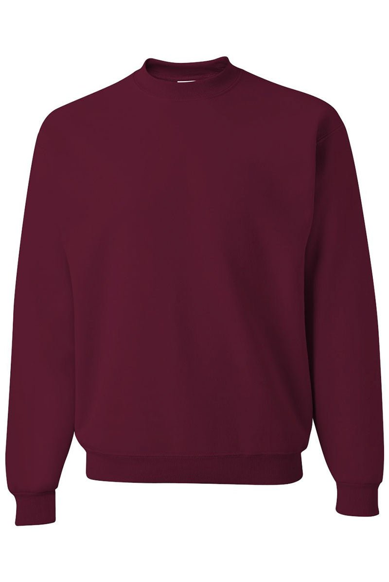 Maroon You Design It Embroidered Side Bows Unisex NuBlend Crew Sweatshirt *Customize Your Text - Wholesale Accessory Market