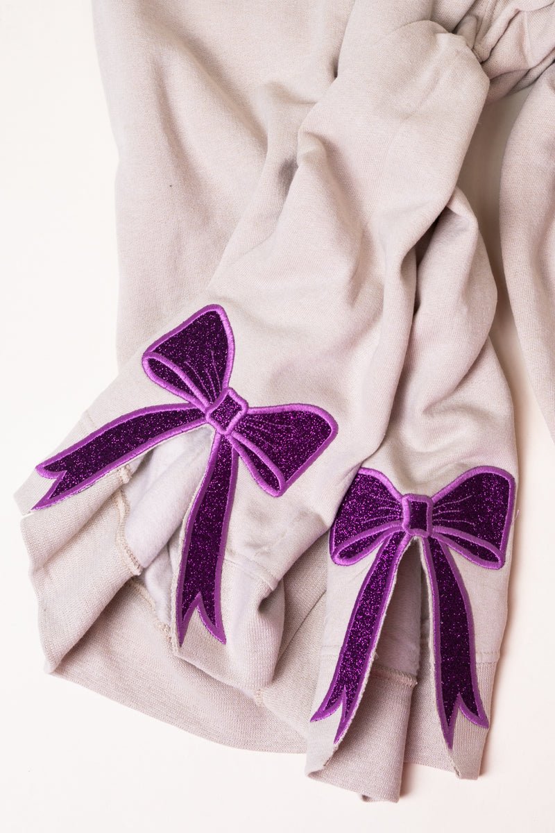 Sandstone You Design It Embroidered Side Bows Unisex NuBlend Crew Sweatshirt *Customize Your Text - Wholesale Accessory Market