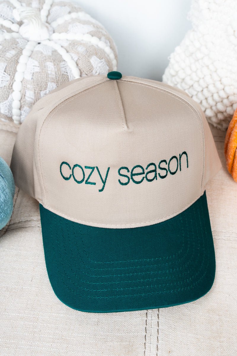 Cozy Season Embroidered Five Panel Twill Cap - Wholesale Accessory Market