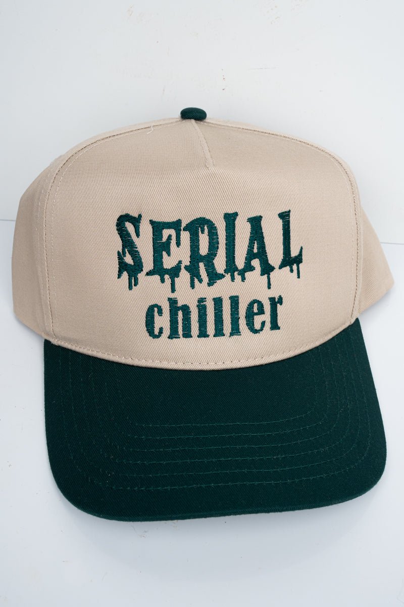 Serial Chiller Embroidered Five Panel Twill Cap - Wholesale Accessory Market