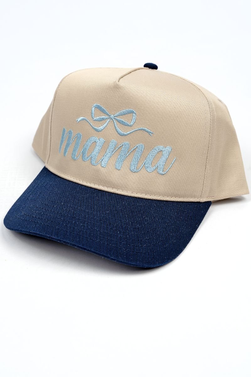 Bow Mama Embroidered Five Panel Twill Cap - Wholesale Accessory Market