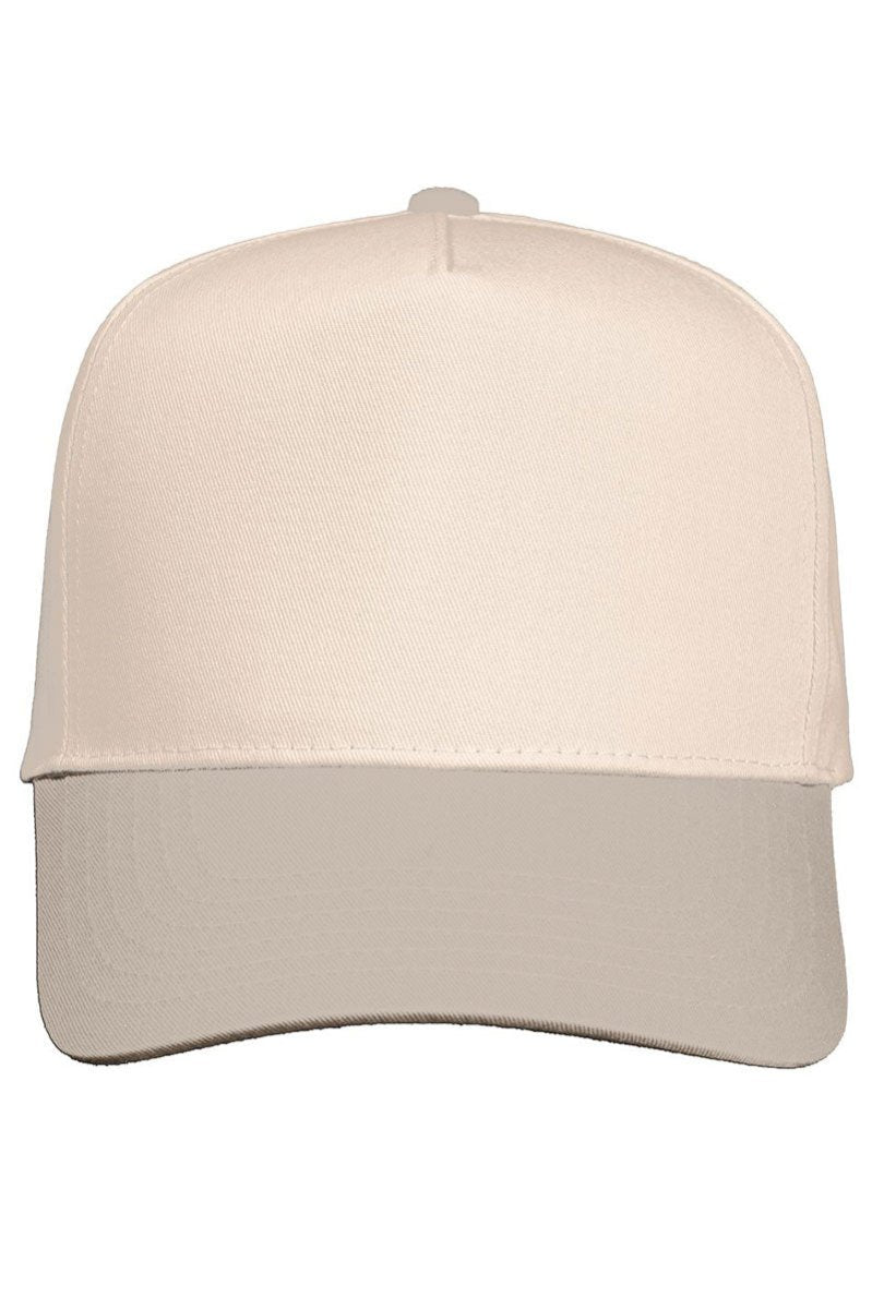 Upside Down Spooky Embroidered Five Panel Twill Cap - Wholesale Accessory Market