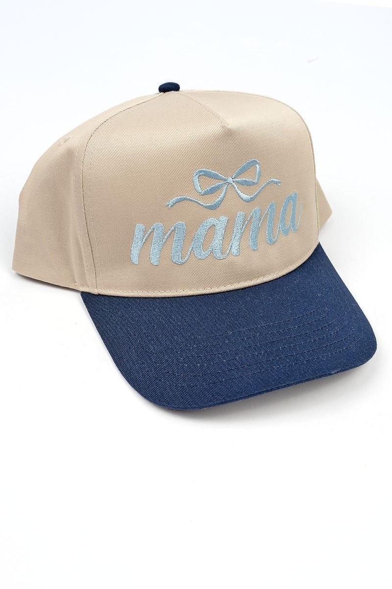 Bow Mama Embroidered Five Panel Twill Cap - Wholesale Accessory Market