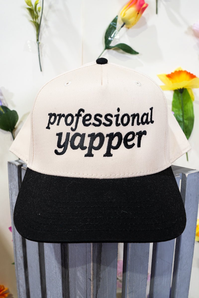 Professional Yapper Embroidered Five Panel Twill Cap - Wholesale Accessory Market