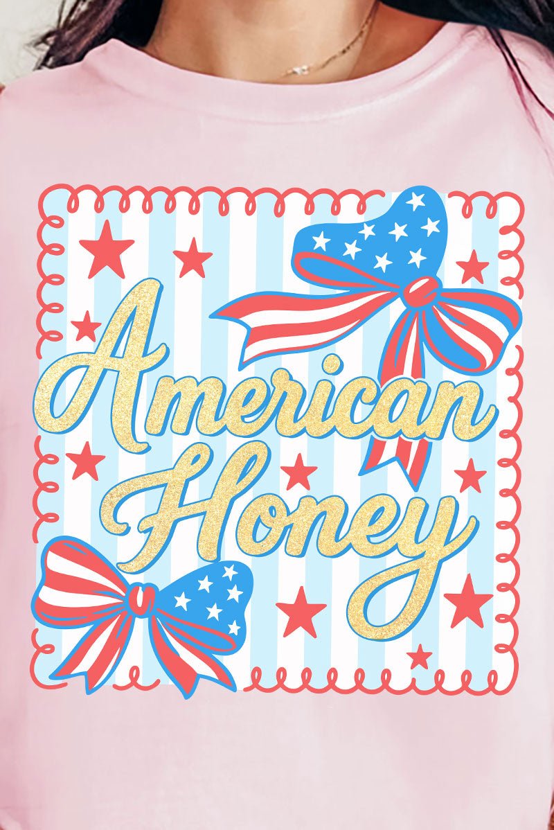 American Honey Comfort Colors Adult Ring - Spun Cotton Tee - Wholesale Accessory Market