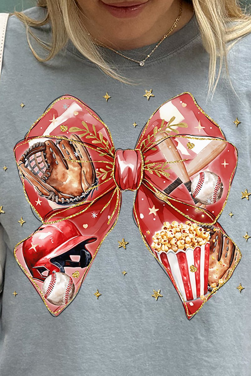 Balling Bow Comfort Colors Adult Ring - Spun Cotton Tee - Wholesale Accessory Market