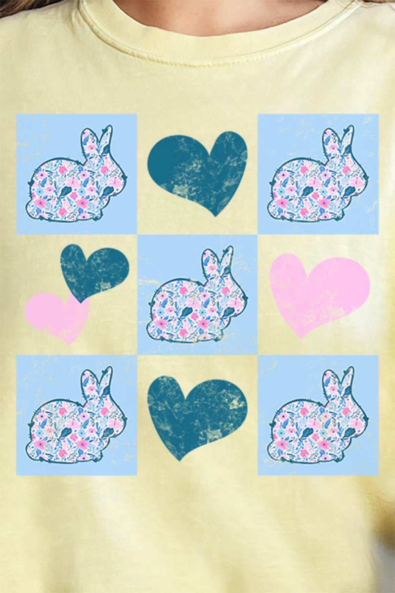 Bunny Love Comfort Colors Adult Ring - Spun Cotton Tee - Wholesale Accessory Market
