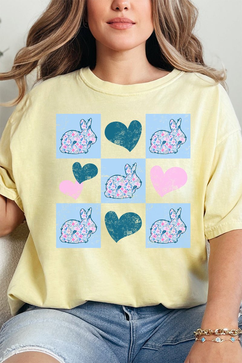 Bunny Love Comfort Colors Adult Ring - Spun Cotton Tee - Wholesale Accessory Market