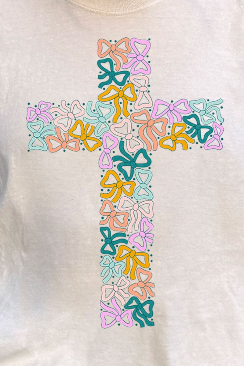 Coquette Cross Comfort Colors Adult Ring - Spun Cotton Tee - Wholesale Accessory Market