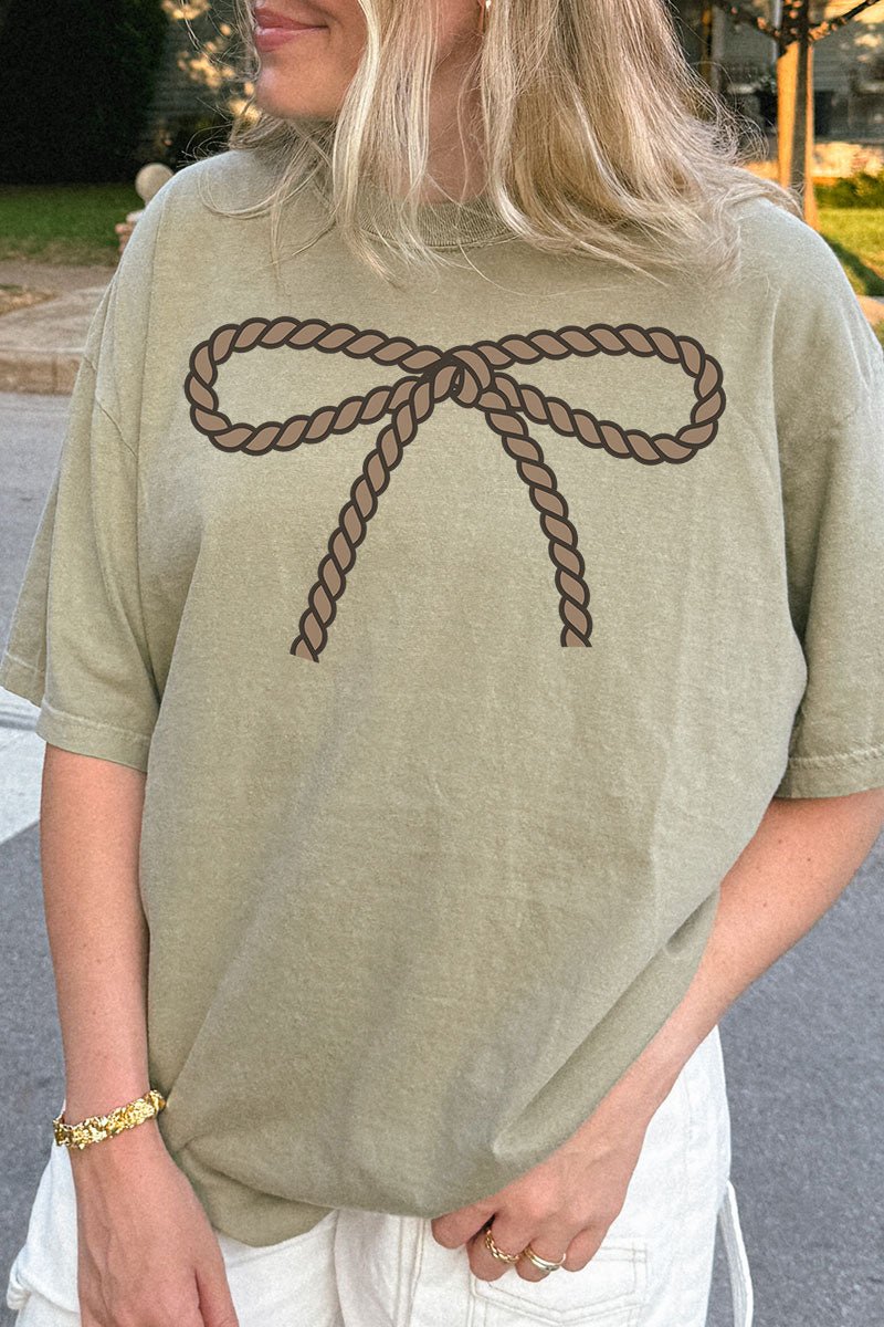 Coquette Rope - It Comfort Colors Adult Ring - Spun Cotton Tee - Wholesale Accessory Market