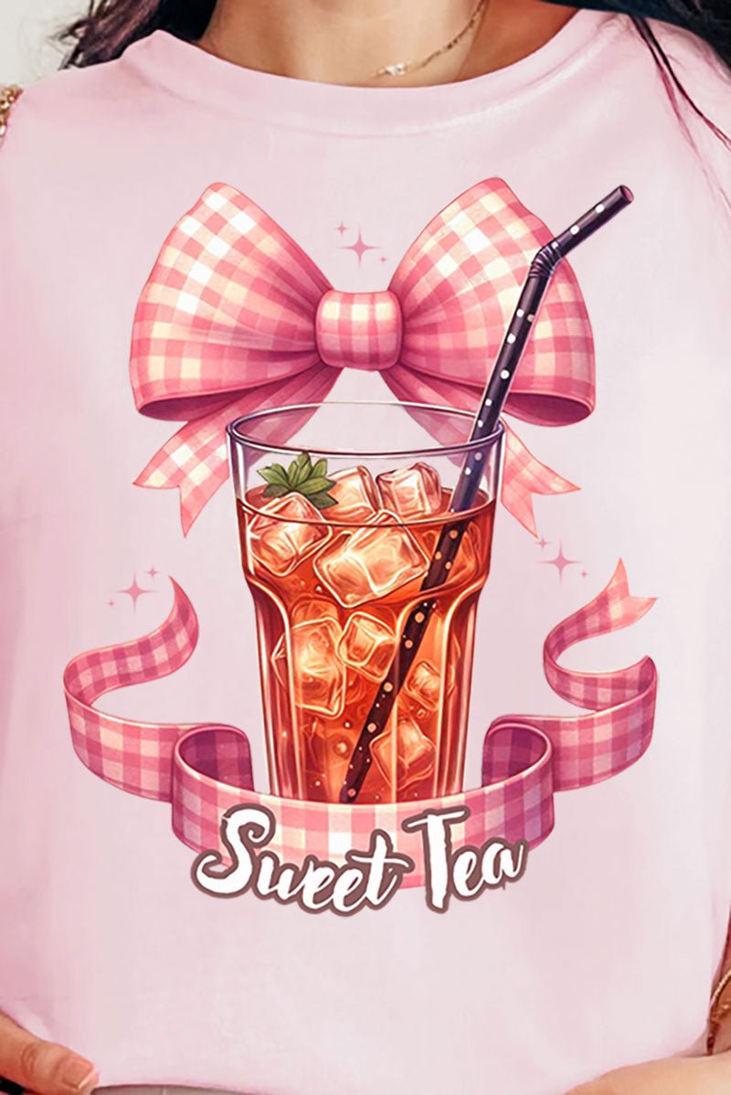 Coquette Sweet Tea Comfort Colors Adult Ring - Spun Cotton Tee - Wholesale Accessory Market