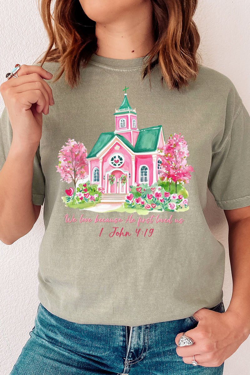 First Loved, Forever Loved Comfort Colors Adult Ring - Spun Cotton Tee - Wholesale Accessory Market