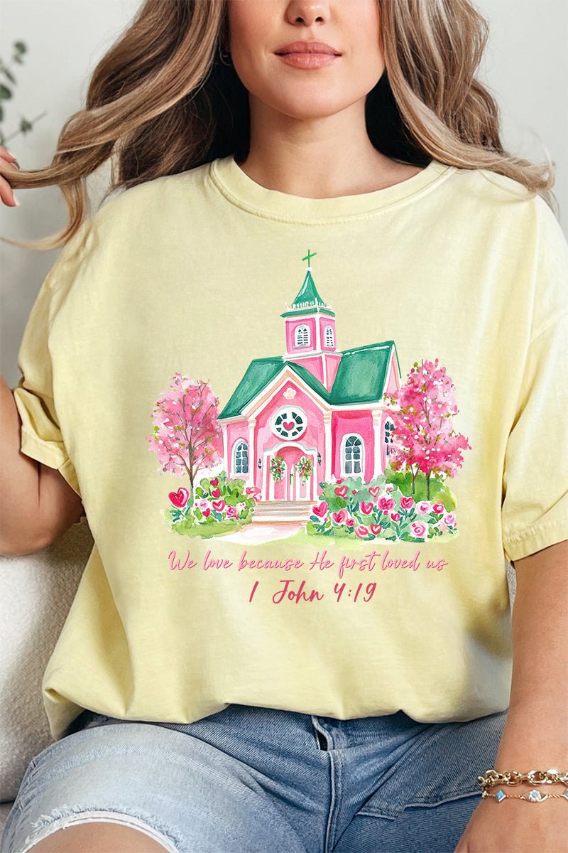 First Loved, Forever Loved Comfort Colors Adult Ring - Spun Cotton Tee - Wholesale Accessory Market