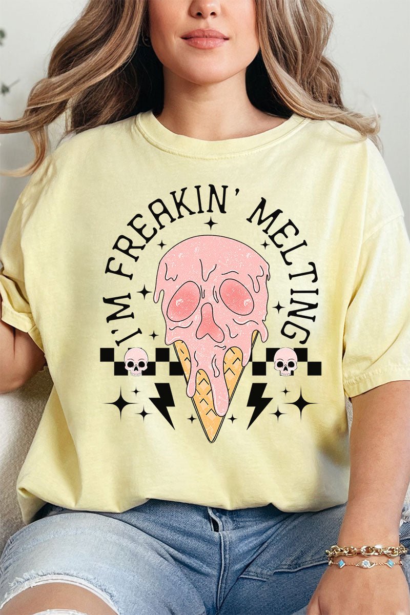 Freakin' Melting Comfort Colors Adult Ring - Spun Cotton Tee - Wholesale Accessory Market