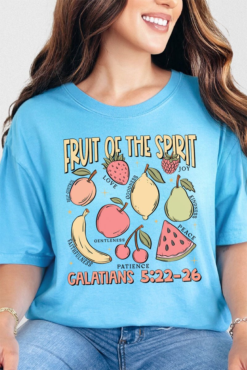 Fruit Of The Spirit Comfort Colors Adult Ring - Spun Cotton Tee - Wholesale Accessory Market