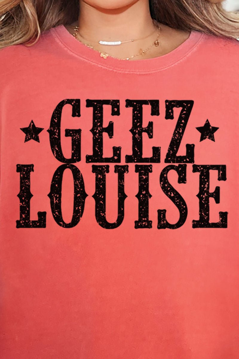 Geez Louise Comfort Colors Adult Ring - Spun Cotton Tee - Wholesale Accessory Market