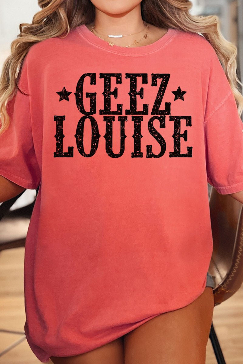 Geez Louise Comfort Colors Adult Ring - Spun Cotton Tee - Wholesale Accessory Market