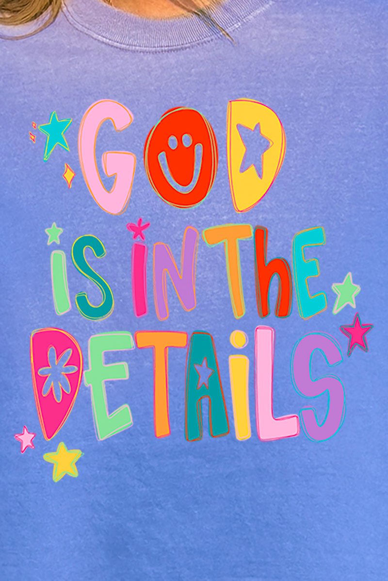 God In The Details Comfort Colors Adult Ring - Spun Cotton Tee - Wholesale Accessory Market
