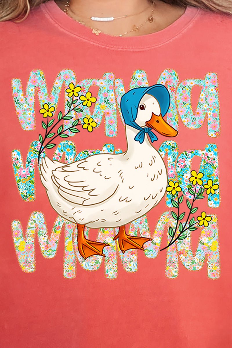 Mama Goose Comfort Colors Adult Ring - Spun Cotton Tee - Wholesale Accessory Market