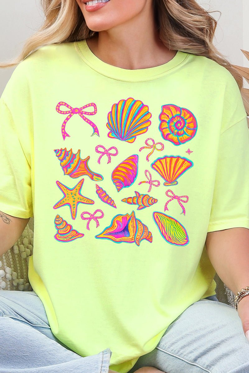 Neon By The Sea Comfort Colors Adult Ring - Spun Cotton Tee - Wholesale Accessory Market