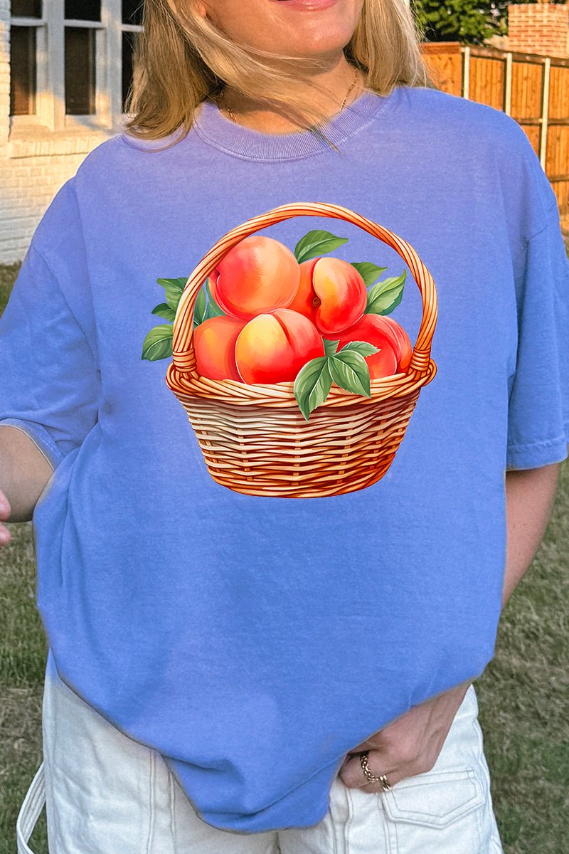 Peach Pickin' Comfort Colors Adult Ring - Spun Cotton Tee - Wholesale Accessory Market