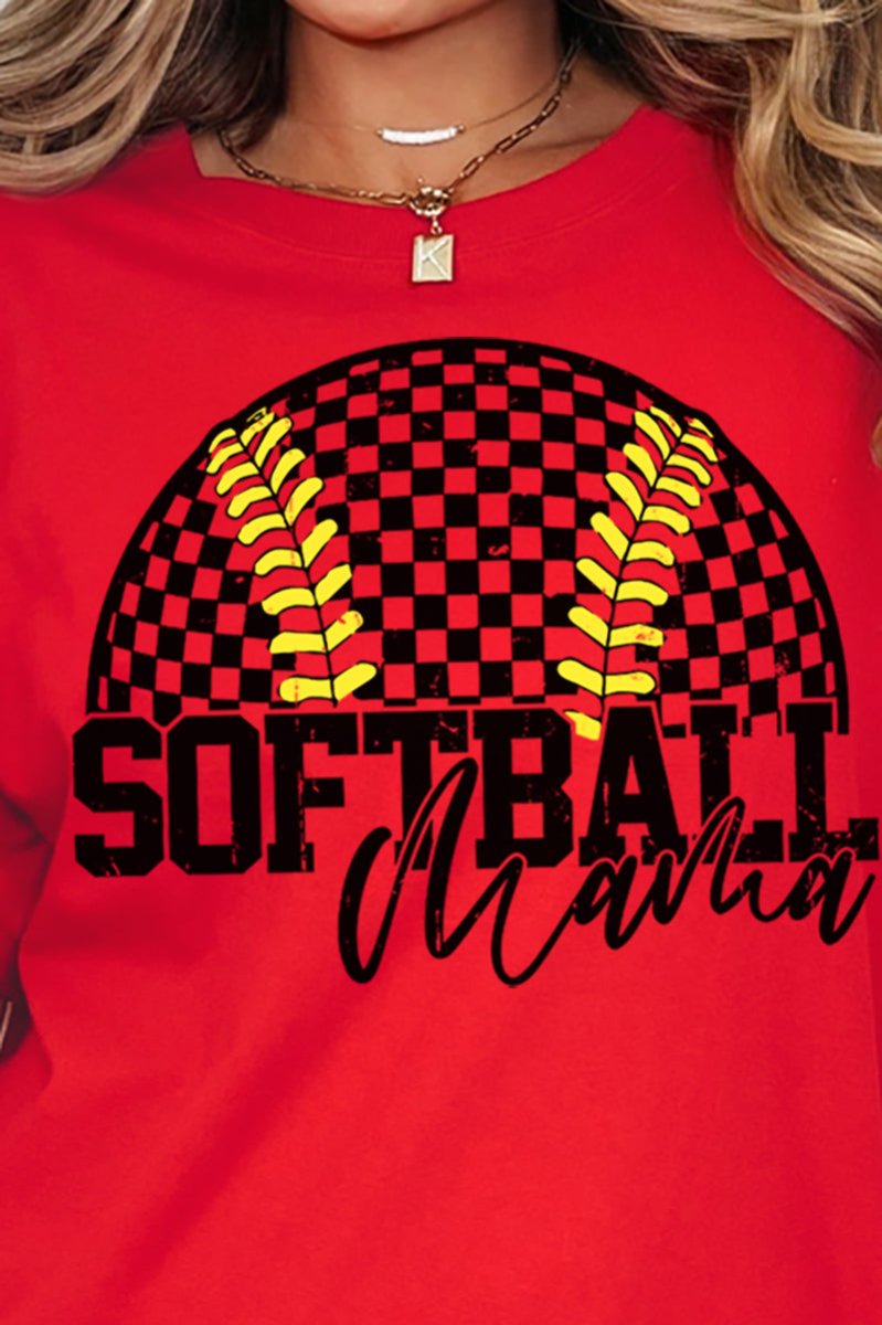 Pitch Perfect Softball Mom Comfort Colors Adult Ring - Spun Cotton Tee - Wholesale Accessory Market