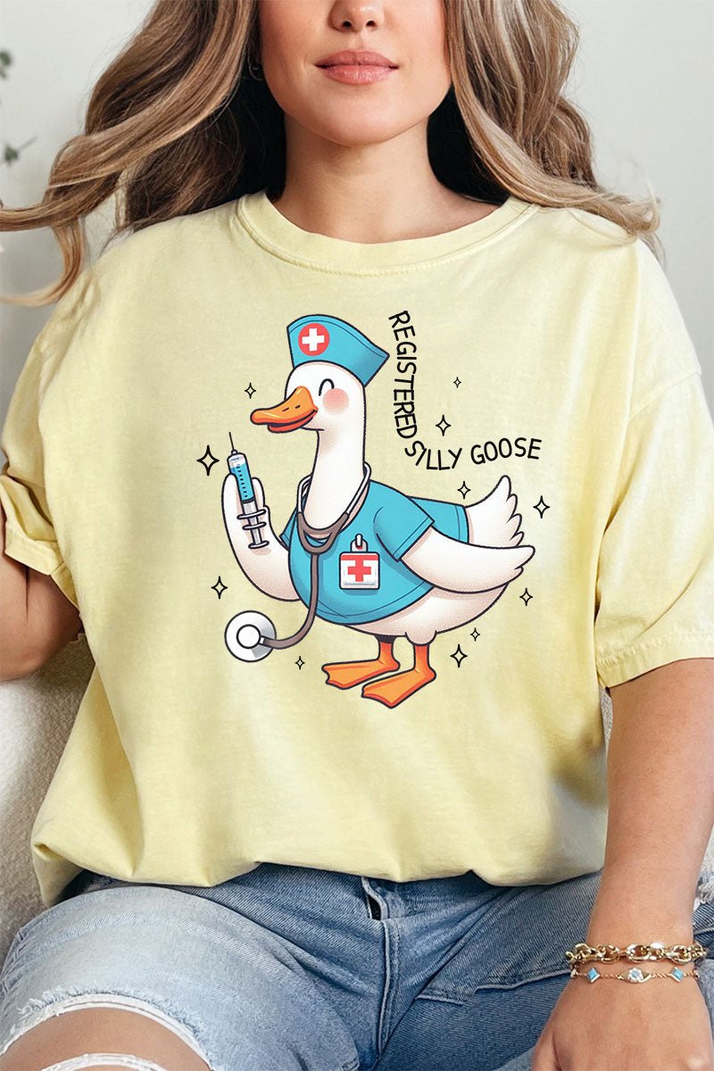 Registered Silly Goose Comfort Colors Adult Ring - Spun Cotton Tee - Wholesale Accessory Market