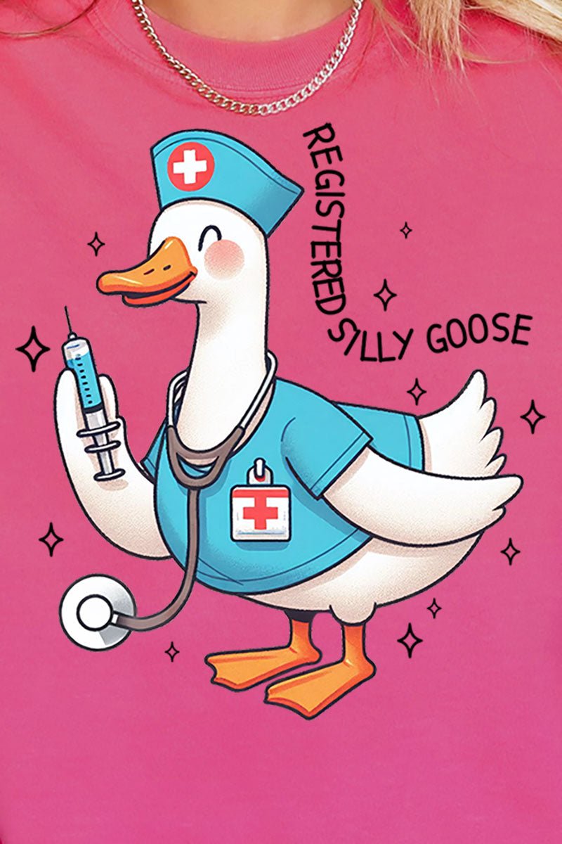 Registered Silly Goose Comfort Colors Adult Ring - Spun Cotton Tee - Wholesale Accessory Market