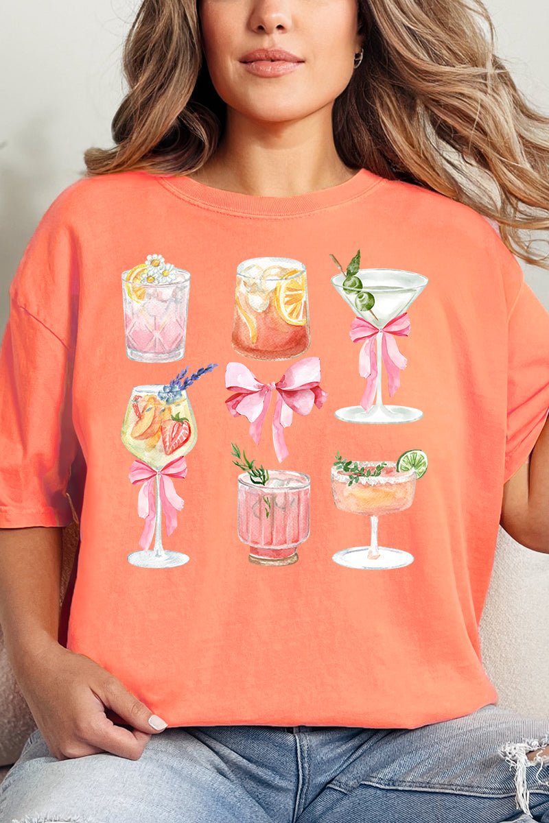 Sips By The Pool Comfort Colors Adult Ring - Spun Cotton Tee - Wholesale Accessory Market
