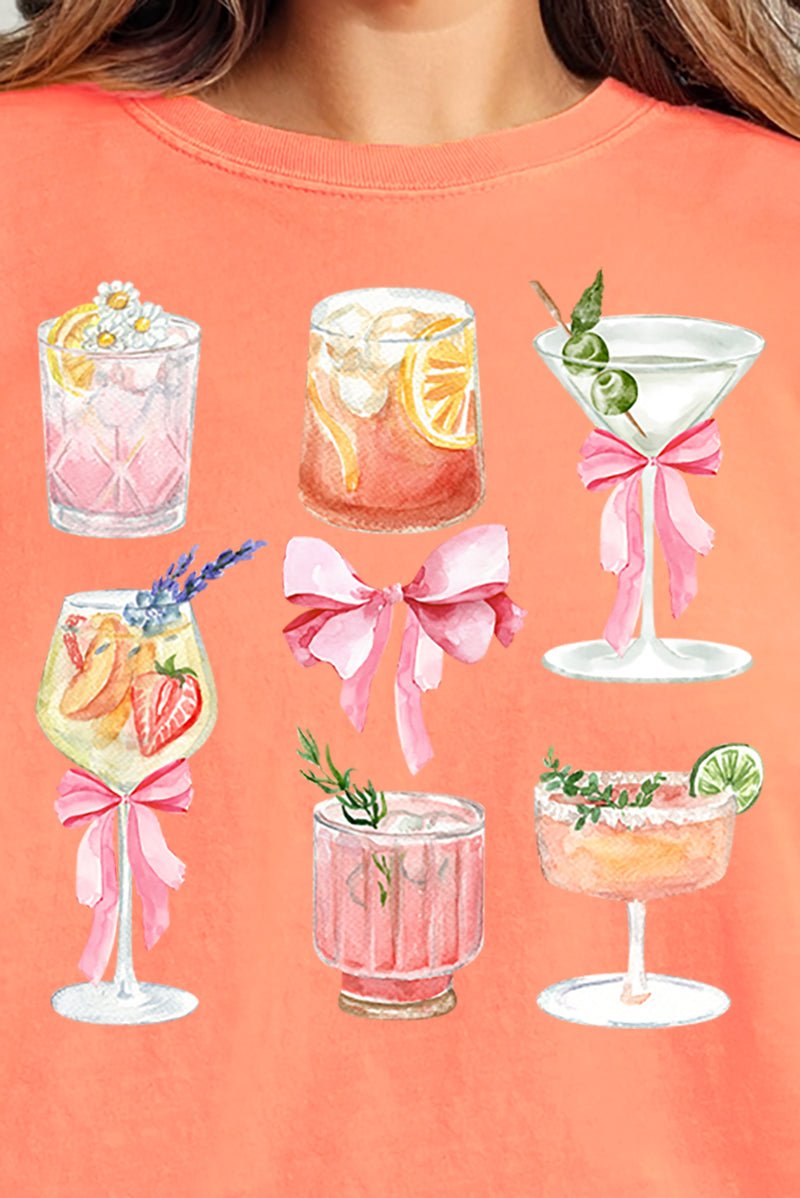 Sips By The Pool Comfort Colors Adult Ring - Spun Cotton Tee - Wholesale Accessory Market