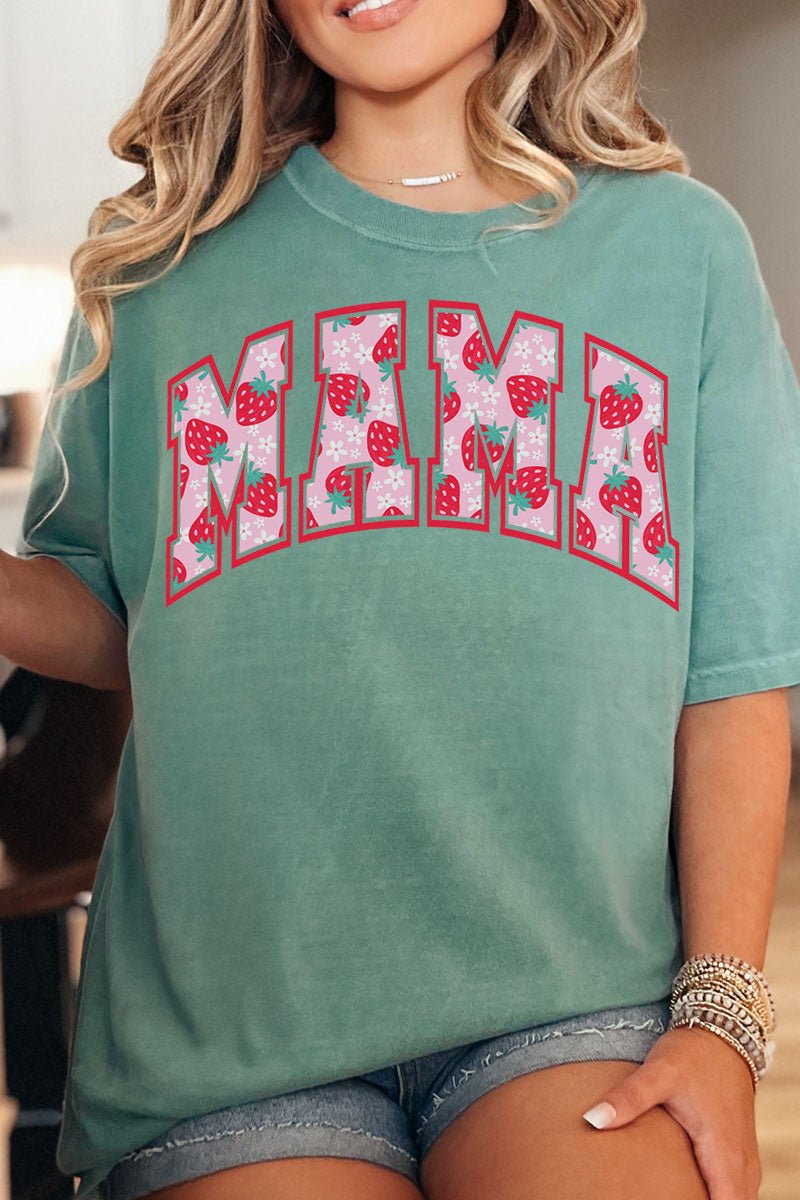 Strawberry Fields Mama Comfort Colors Adult Ring - Spun Cotton Tee - Wholesale Accessory Market