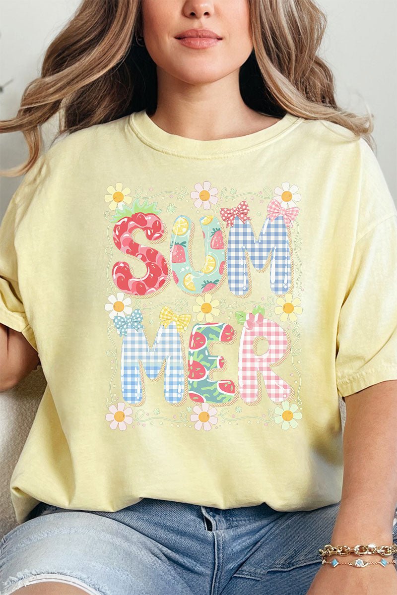 Summer Picnic Comfort Colors Adult Ring - Spun Cotton Tee - Wholesale Accessory Market