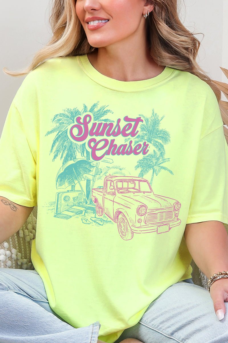 Sunset Chaser Comfort Colors Adult Ring - Spun Cotton Tee - Wholesale Accessory Market