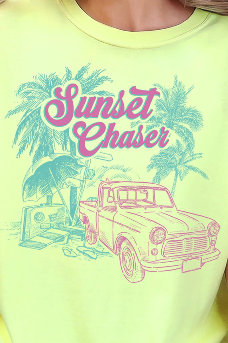 Sunset Chaser Comfort Colors Adult Ring - Spun Cotton Tee - Wholesale Accessory Market