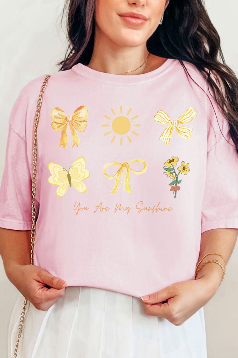 You Are My Sunshine Comfort Colors Adult Ring - Spun Cotton Tee - Wholesale Accessory Market