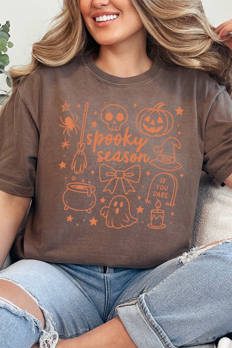 All Things Spooky Comfort Colors Adult Ring - Spun Cotton Tee - Wholesale Accessory Market