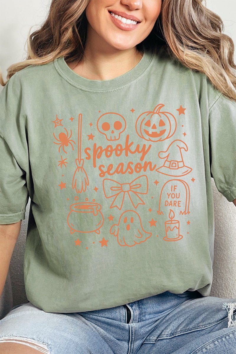 All Things Spooky Comfort Colors Adult Ring - Spun Cotton Tee - Wholesale Accessory Market