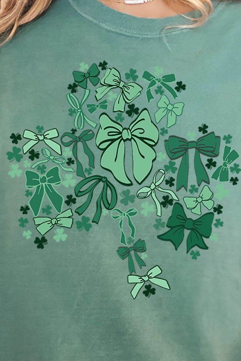 Bowleaf Clover Comfort Colors Adult Ring - Spun Cotton Tee - Wholesale Accessory Market