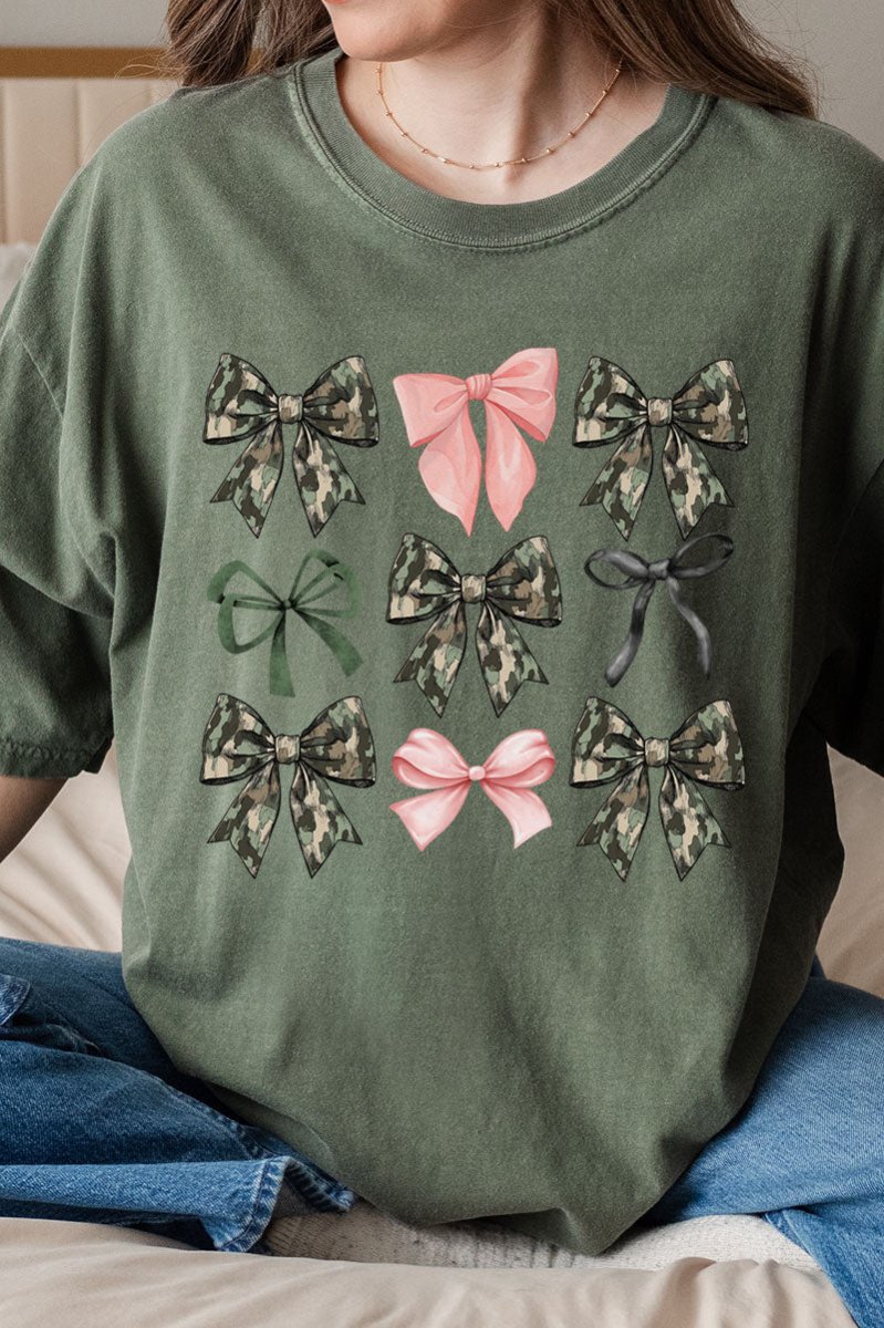 Camo Girly Comfort Colors Adult Ring - Spun Cotton Tee - Wholesale Accessory Market